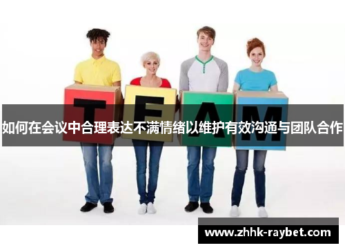 如何在会议中合理表达不满情绪以维护有效沟通与团队合作